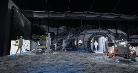 Lunar landers, habitats and rovers